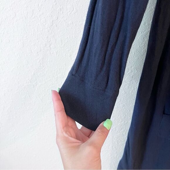 Lilly Pulitzer Women's Jupiter Sweater Dress Navy Blue Style 23807 Size M Pocket - Picture 3 of 8